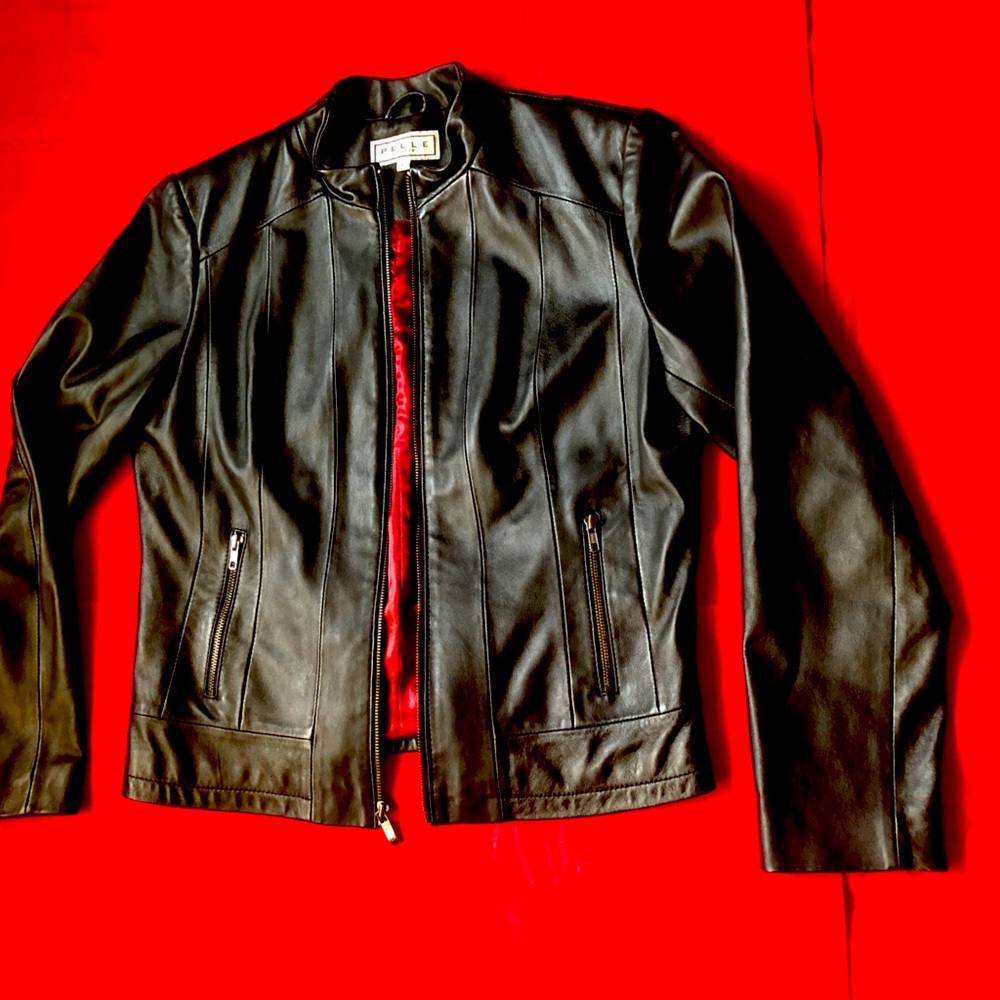 Pelle Studio Black Leather Jacket